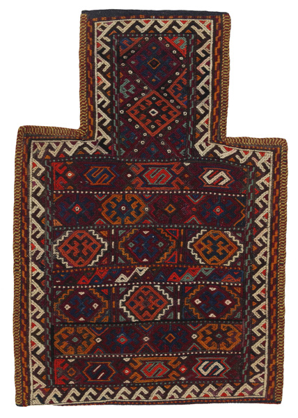 Qashqai - Saddle Bag Alfombra Persa 54x38