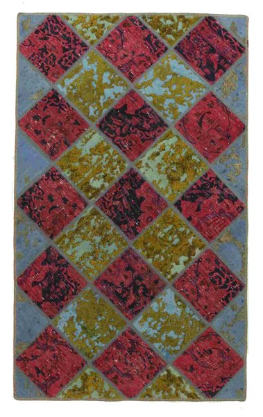 Vintage - Patchwork Alfombra Persa 225x125