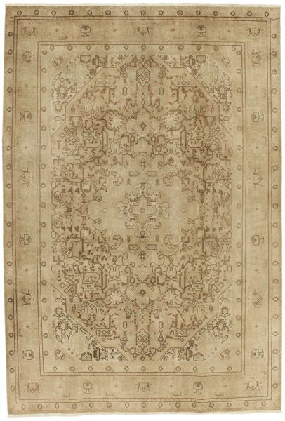 Vintage - Tabriz Alfombra Persa 285x195