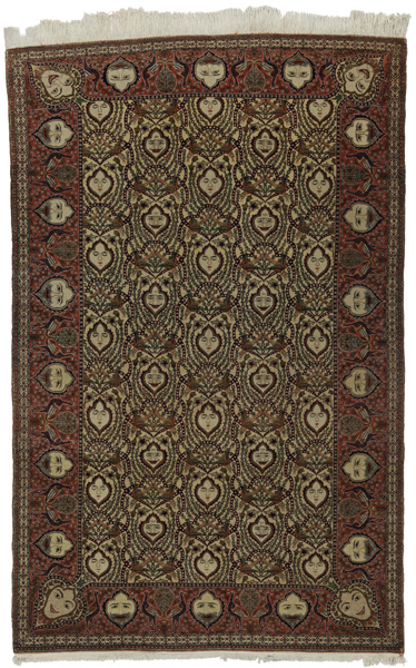 Kashan - Antique Alfombra Persa 217x138