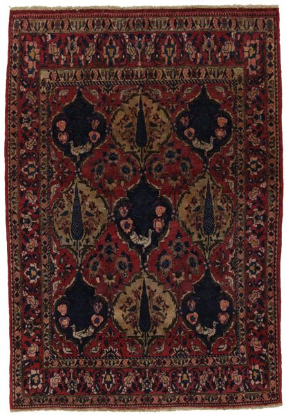 Bakhtiari - old Alfombra Persa 235x160