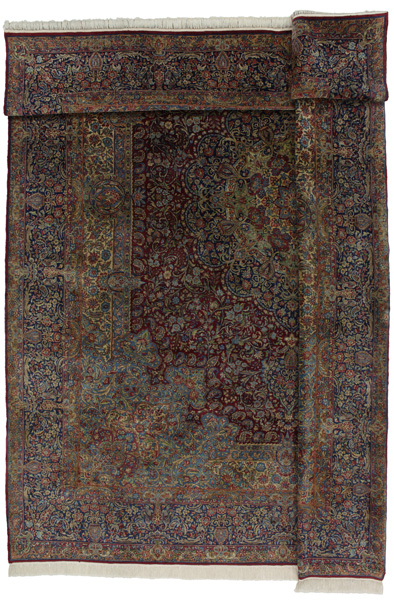 Kerman - Antique Alfombra Persa 472x366