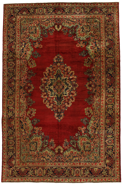 Sultanabad - Antique Alfombra Persa 555x354