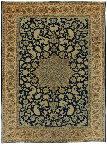 Isfahan - Antique Alfombra Persa 395x290