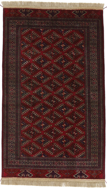 Yomut - Bokhara Alfombra de Turkmenistán 198x128