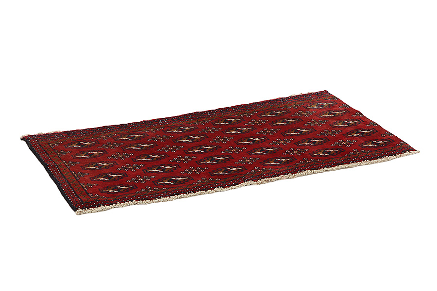 Bokhara - Turkaman Alfombra Persa 102x56 - Imagen 1