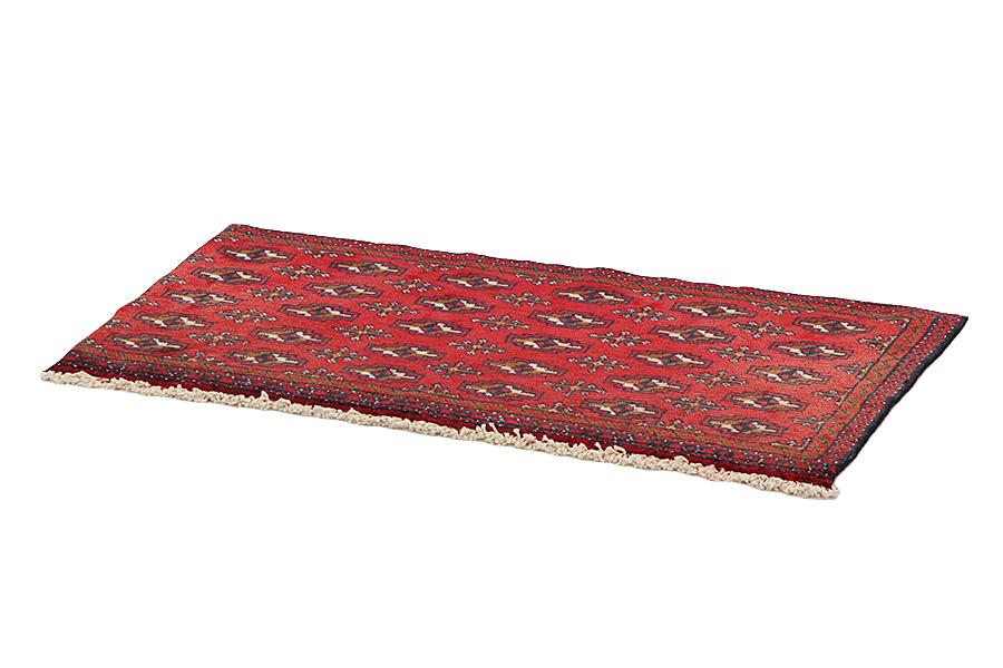 Bokhara - Turkaman Alfombra Persa 102x56 - Imagen 2