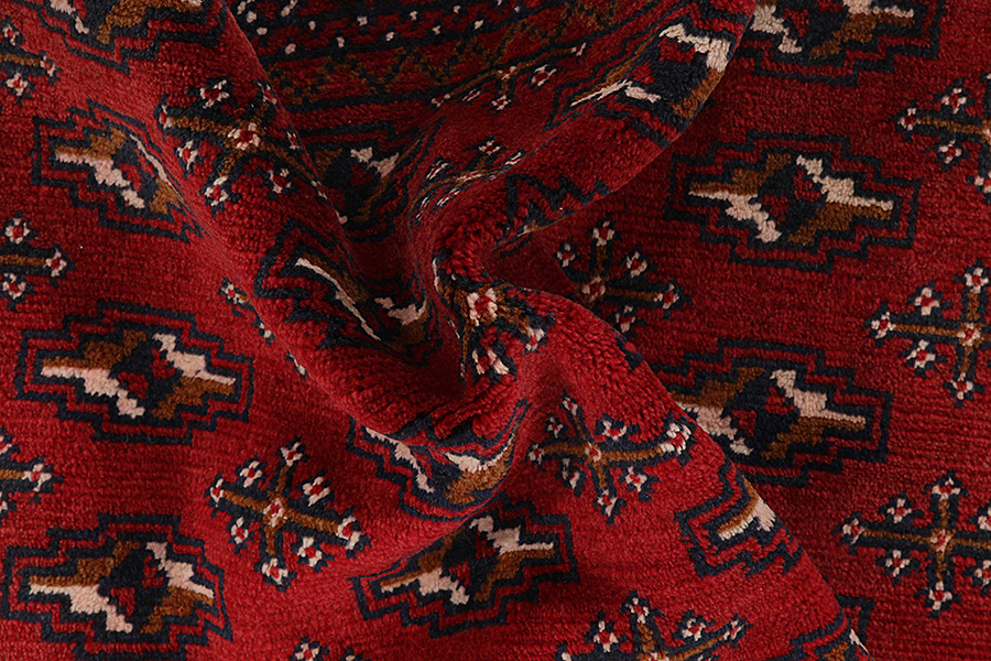 Bokhara - Turkaman Alfombra Persa 102x56 - Imagen 4