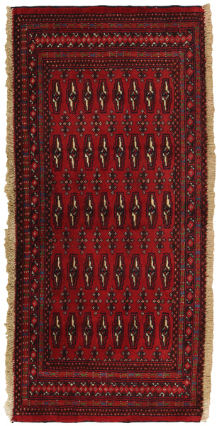 Bokhara - Turkaman Alfombra Persa 128x60