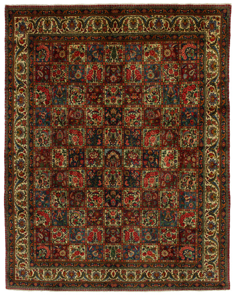 Bakhtiari Alfombra Persa 398x316