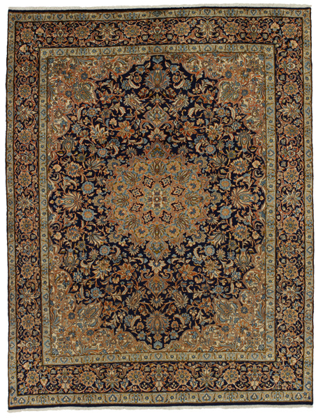 Isfahan Alfombra Persa 397x307