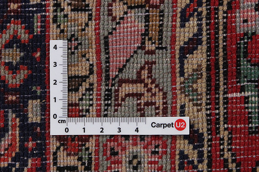 Senneh - Kurdi Alfombra Persa 338x243 - Imagen 3