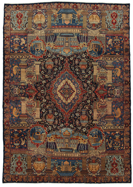Kashmar - Khorasan Alfombra Persa 400x288