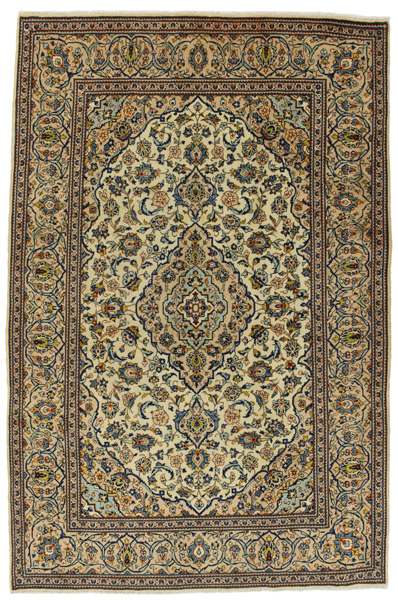 Kashan Alfombra Persa 300x196