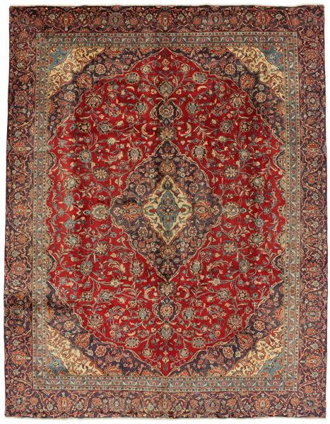 Kashan Alfombra Persa 344x266