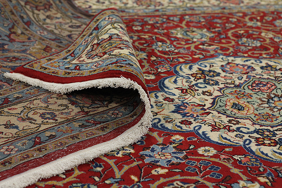 Kashan Alfombra Persa 335x242 - Imagen 4