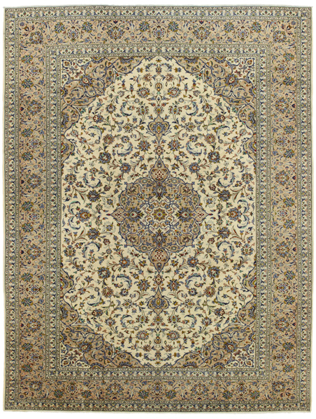 Kashan Alfombra Persa 402x298