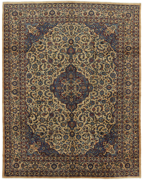 Kashan Alfombra Persa 383x300