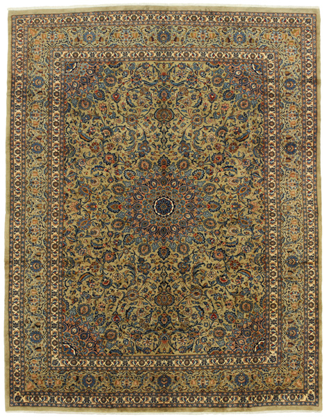 Tabriz Alfombra Persa 388x300