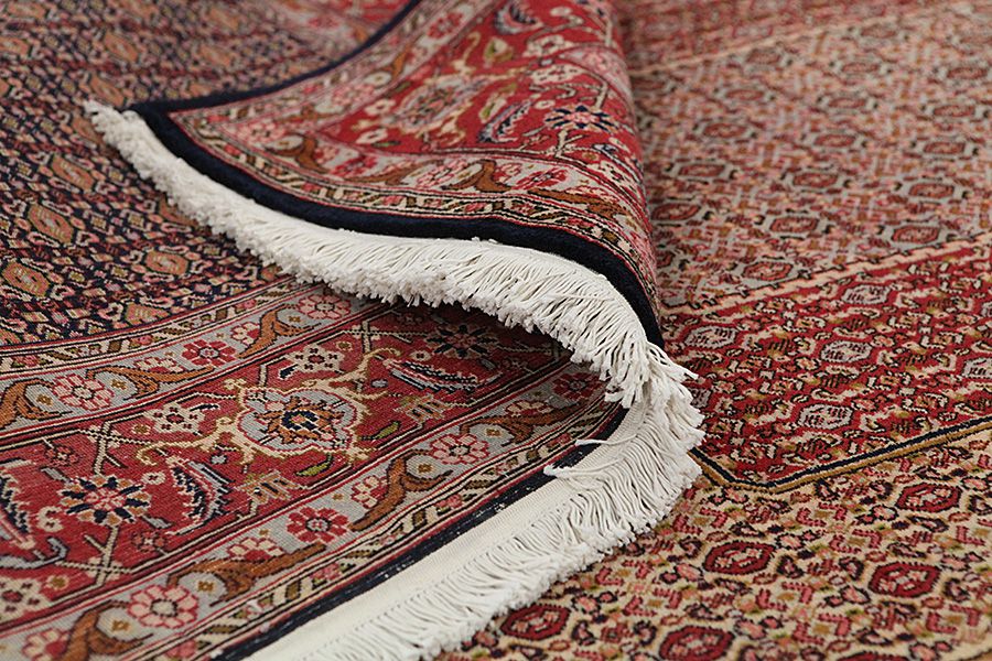 Senneh - Kurdi Alfombra Persa 277x193 - Imagen 4