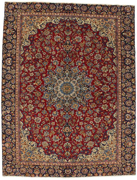 Isfahan Alfombra Persa 354x273
