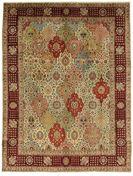 Bakhtiari - old Alfombra Persa 393x296