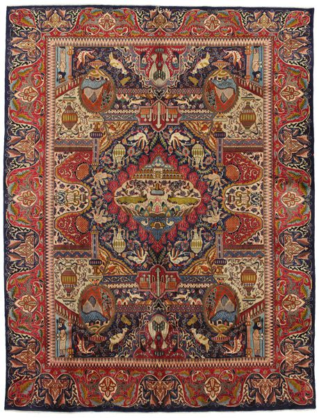 Kashmar - Mashad Alfombra Persa 384x286