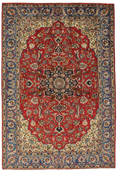 Isfahan Alfombra Persa 300x207