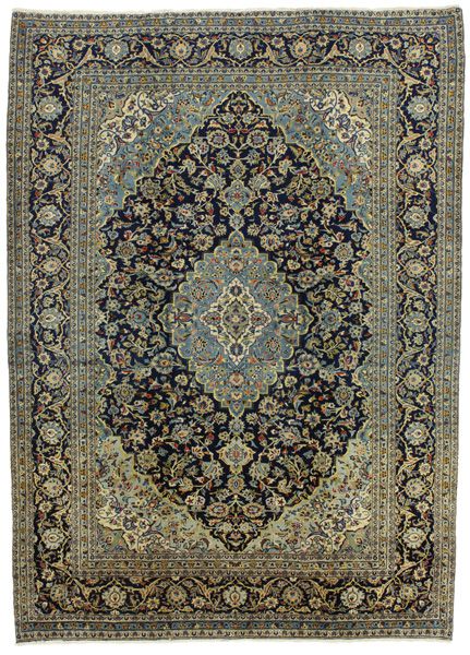Kashan Alfombra Persa 344x245