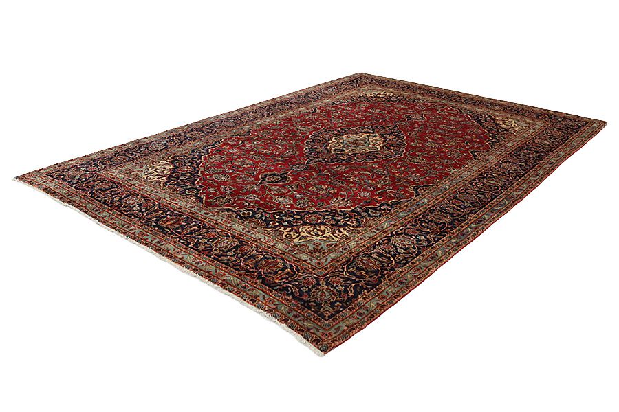 Kashan Alfombra Persa 363x250 - Imagen 2