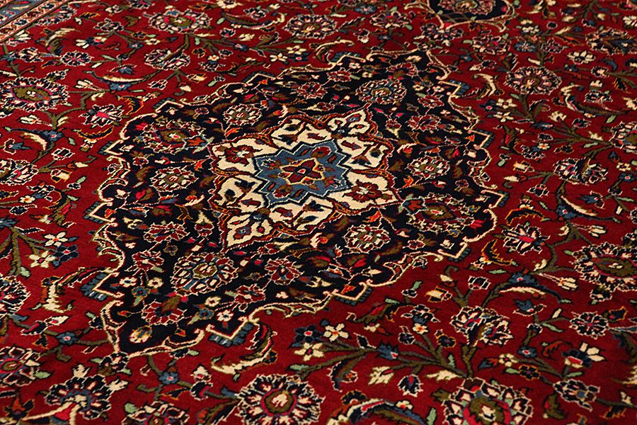 Kashan Alfombra Persa 365x246 - Imagen 8