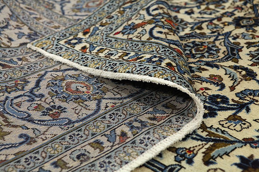 Kashan Alfombra Persa 371x242 - Imagen 4