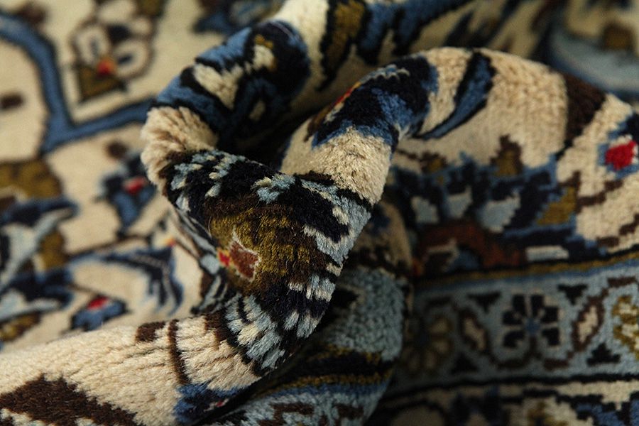 Kashan Alfombra Persa 371x242 - Imagen 6