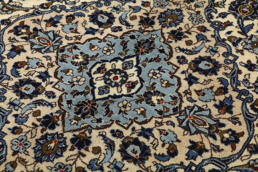 Kashan Alfombra Persa 371x242 - Imagen 8