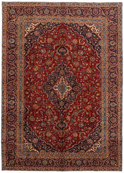 Kashan Alfombra Persa 388x272