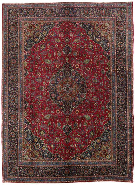 Kashan Alfombra Persa 393x290