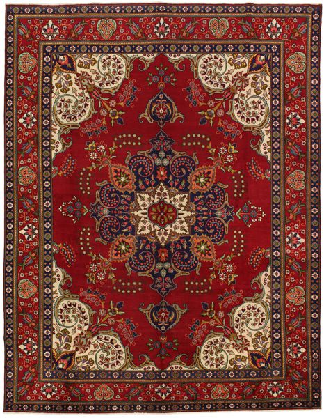 Tabriz Alfombra Persa 385x296