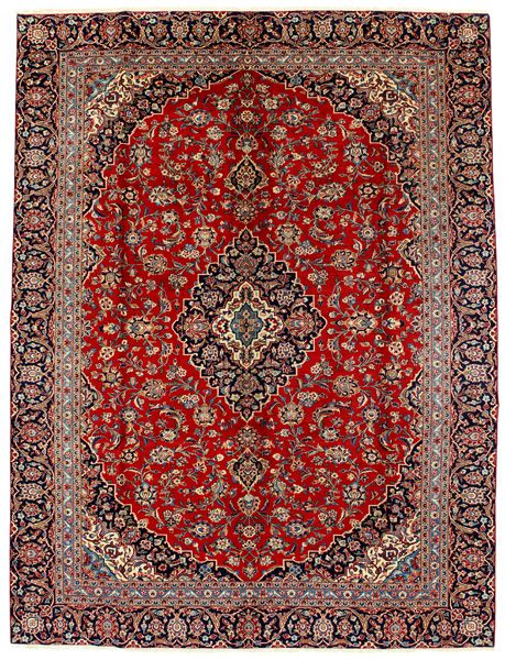 Kashan Alfombra Persa 366x278
