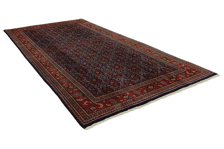 Borchalou - Hamadan Alfombra Persa 336x160 - Imagen 1