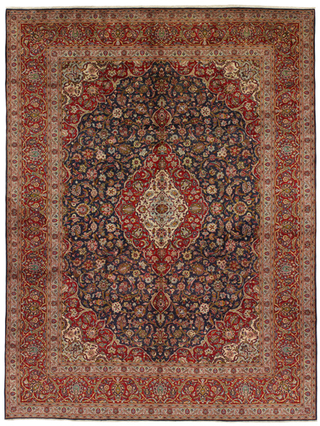 Kashan Alfombra Persa 397x295