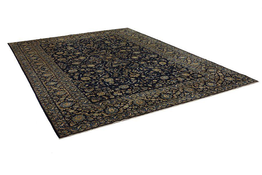 Kashan Alfombra Persa 381x280 - Imagen 1