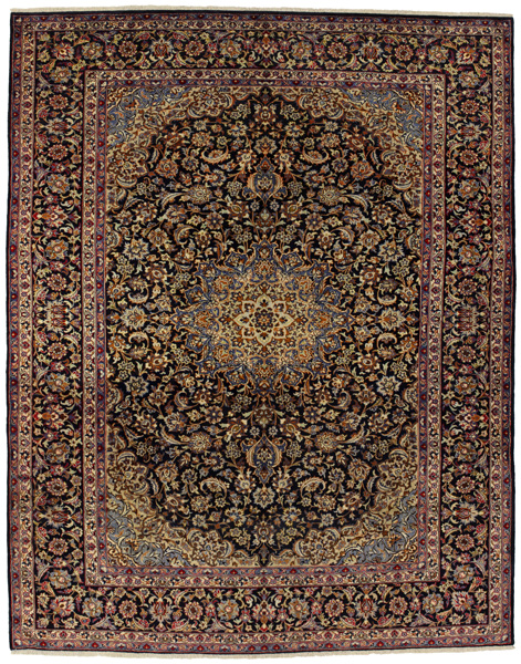 Isfahan Alfombra Persa 384x295