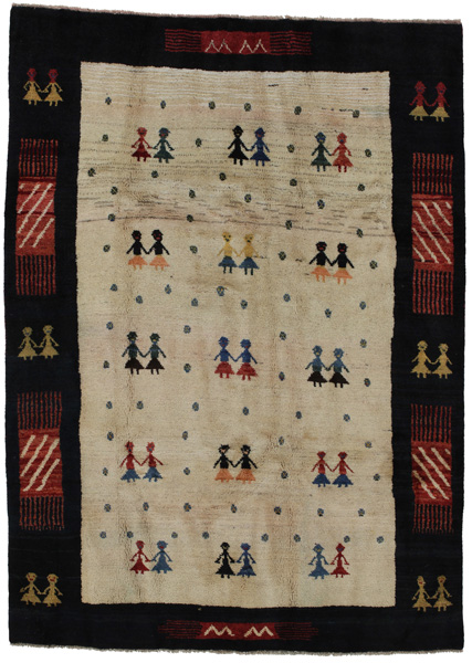 Gabbeh - Qashqai Alfombra Persa 250x180