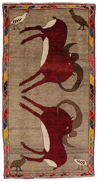Gabbeh - Qashqai Alfombra Persa 272x145