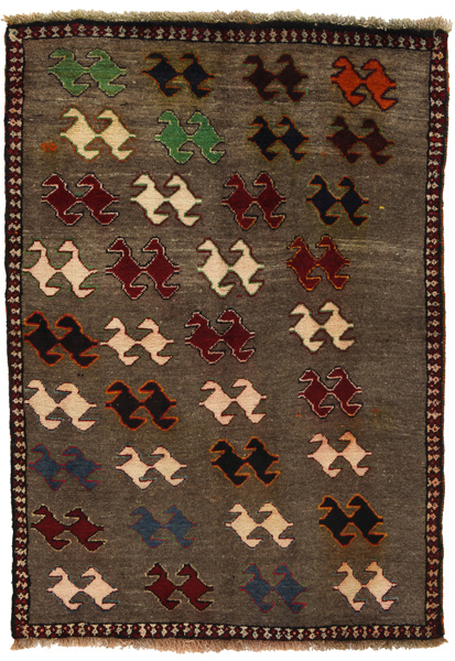 Gabbeh - Qashqai Alfombra Persa 148x103