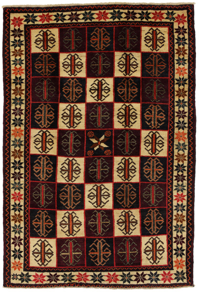 Gabbeh - Bakhtiari Alfombra Persa 214x144