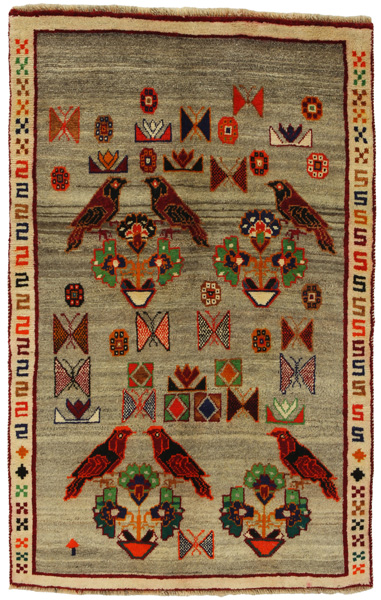 Gabbeh - Qashqai Alfombra Persa 169x108