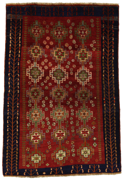 Gabbeh - Qashqai Alfombra Persa 204x140