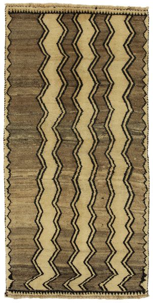 Gabbeh - Qashqai Alfombra Persa 188x94