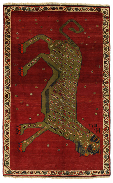 Gabbeh - Qashqai Alfombra Persa 185x114